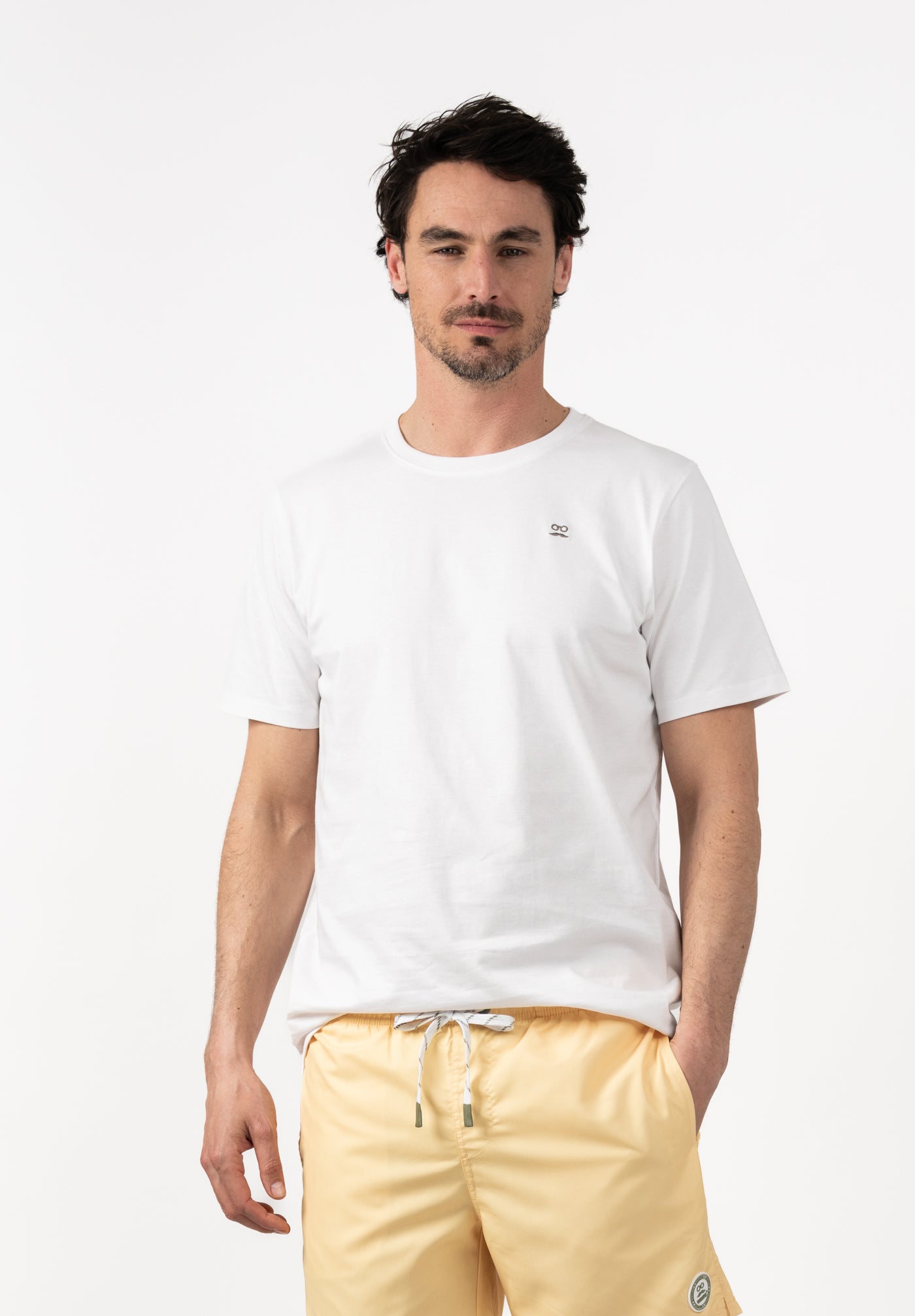 Makarthy Logo T-shirt White Fabric