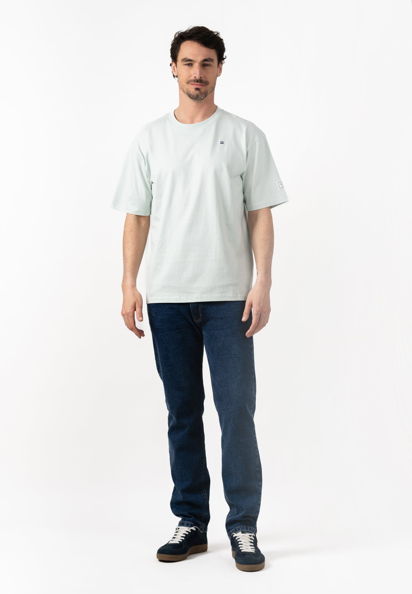 Pastel Blue Branding T-Shirt