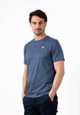 Vintage Indigo Lettering T-Shirt