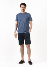 Vintage Indigo Lettering T-Shirt
