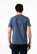 Vintage Indigo Lettering T-Shirt