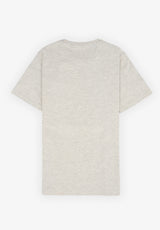 Camiseta Apliques Beige