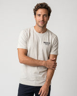 Camiseta Apliques Beige