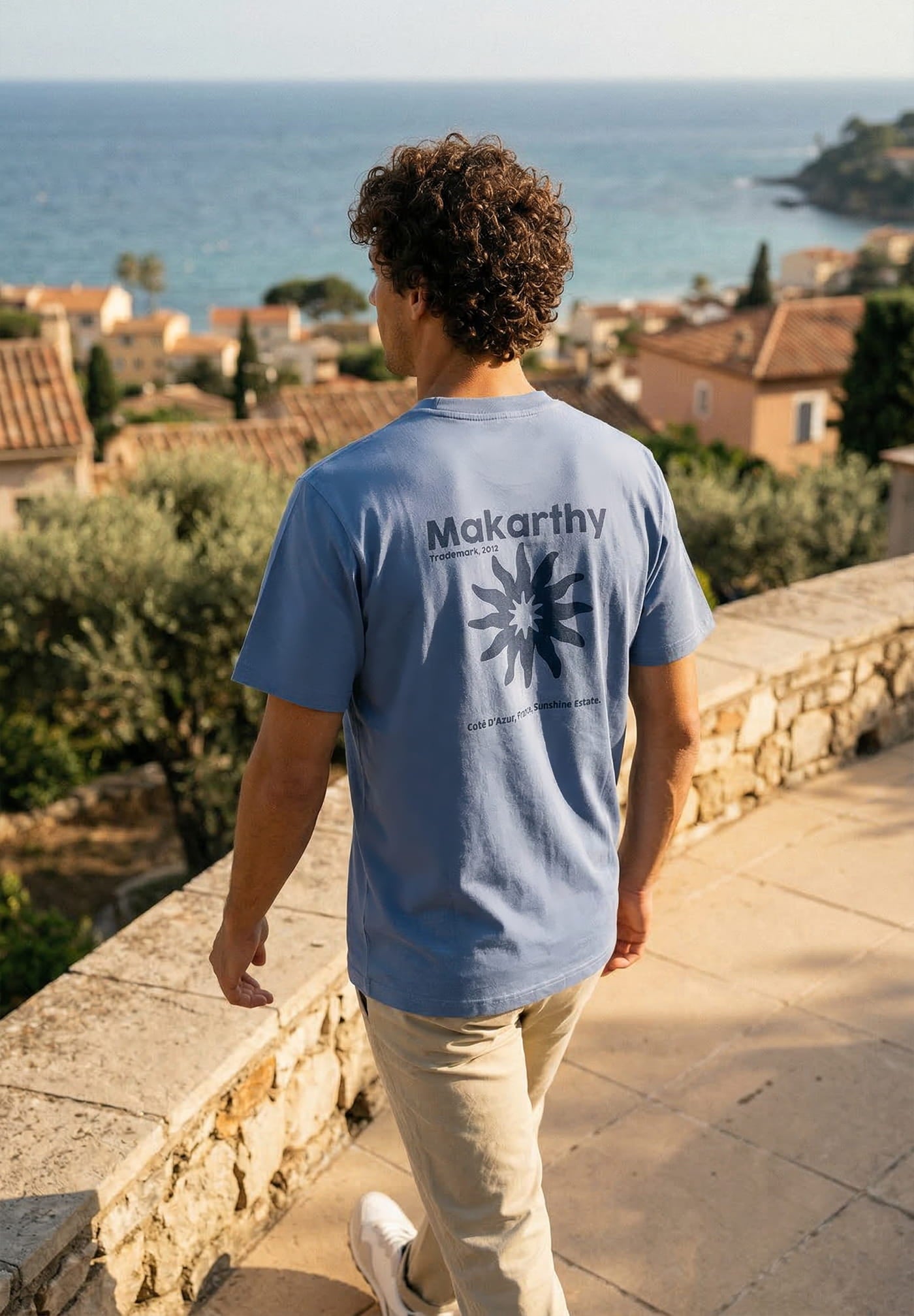 Camiseta Endless Summer English Blue