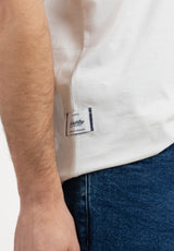 White Contrast Trim T-Shirt