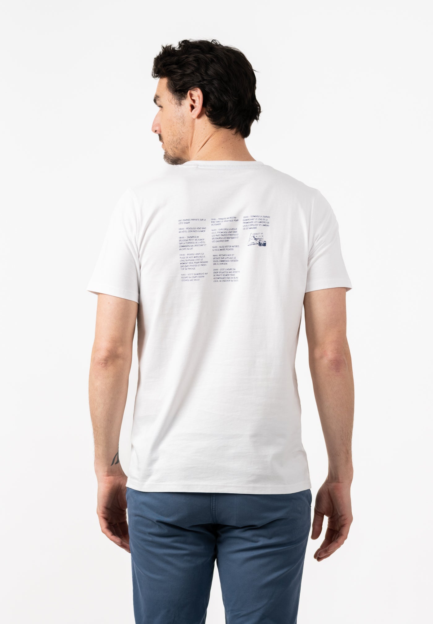 Letter White T-shirt