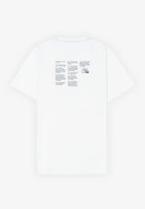 Letter White T-shirt