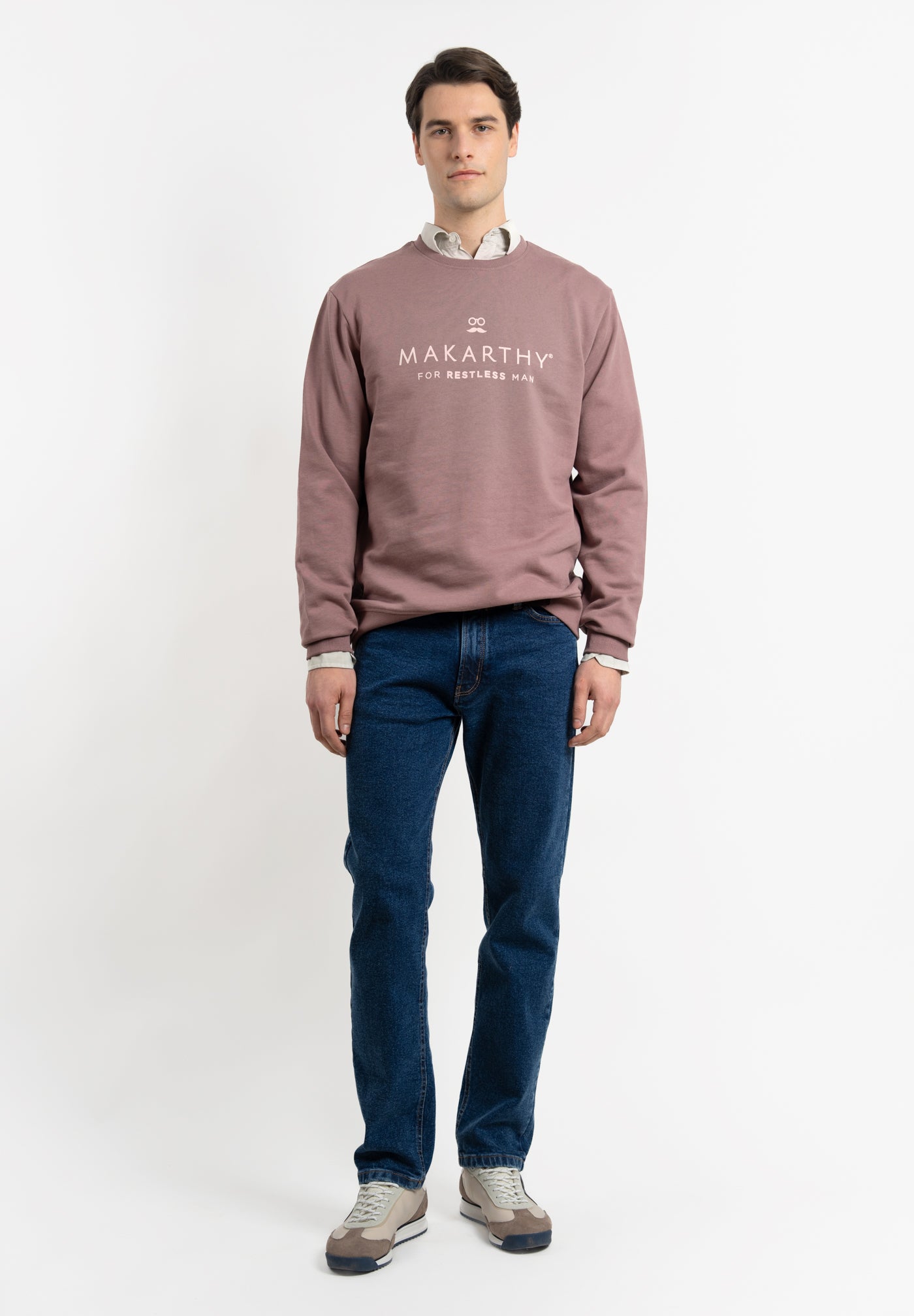 Sudadera Restless Malva