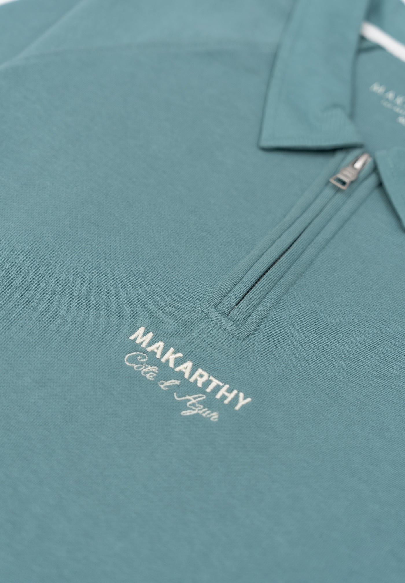 Sudadera Media Cremallera Sea Blue