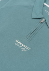 Sudadera Media Cremallera Sea Blue