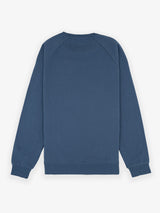 Sudadera Ranglan Bordado Índigo Vintage