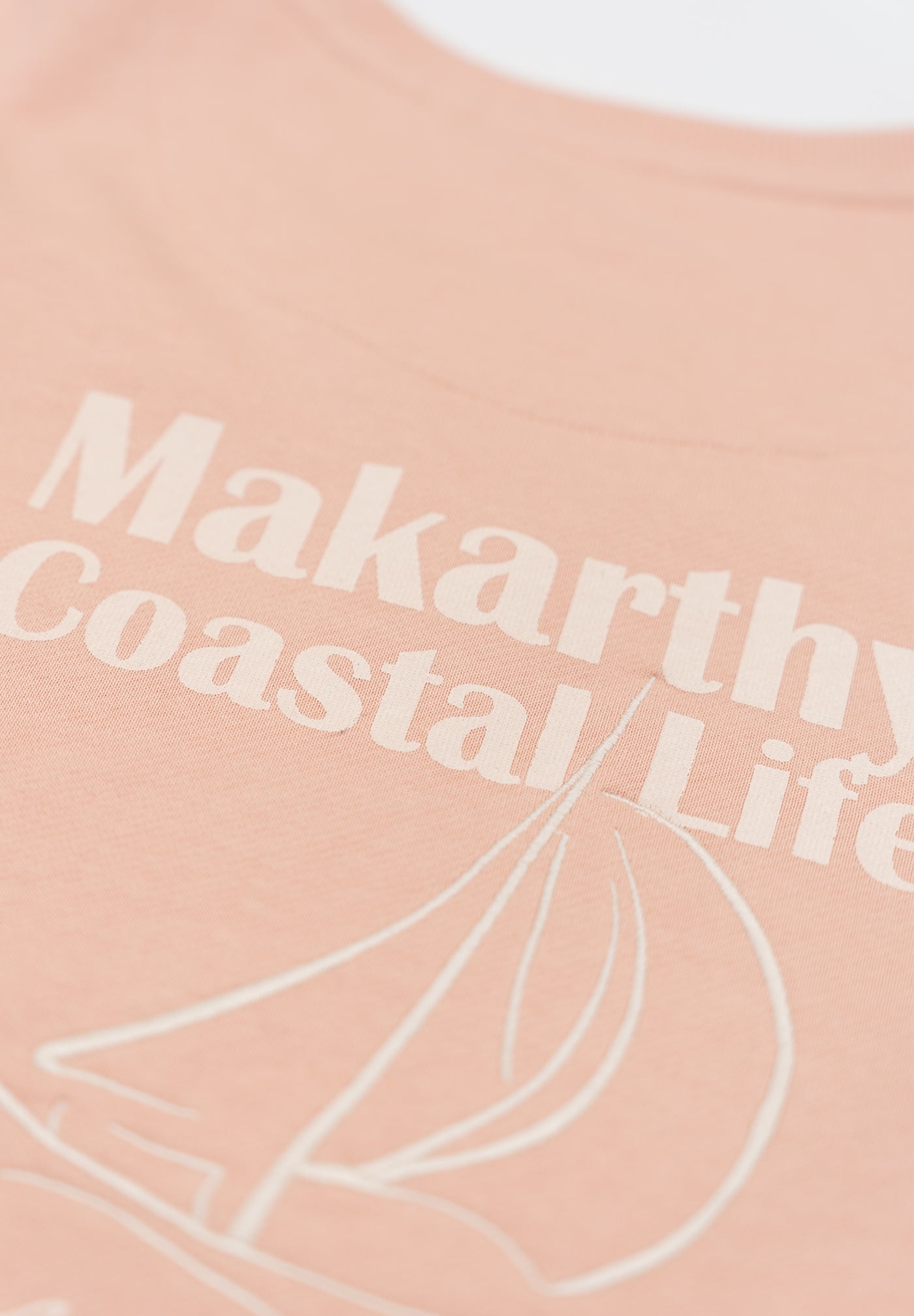 Sudadera Coastal Life Rosa Pastel