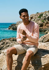Sudadera Coastal Life Rosa Pastel