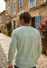 Sudadera Coastal Life Azul Pastel