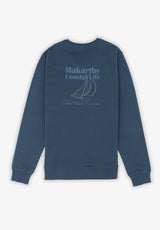 Sudadera Coastal Life Azul Medianoche