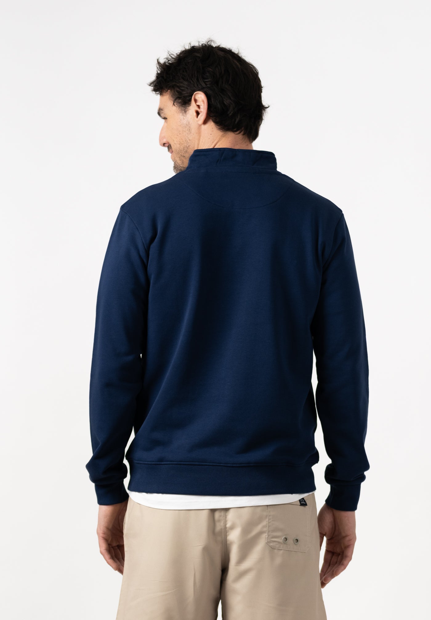 Navy Athleisure Sweatshirt