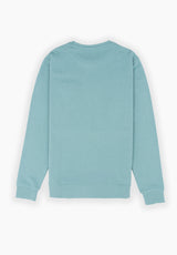 Sudadera Parche Bordado Sea Blue