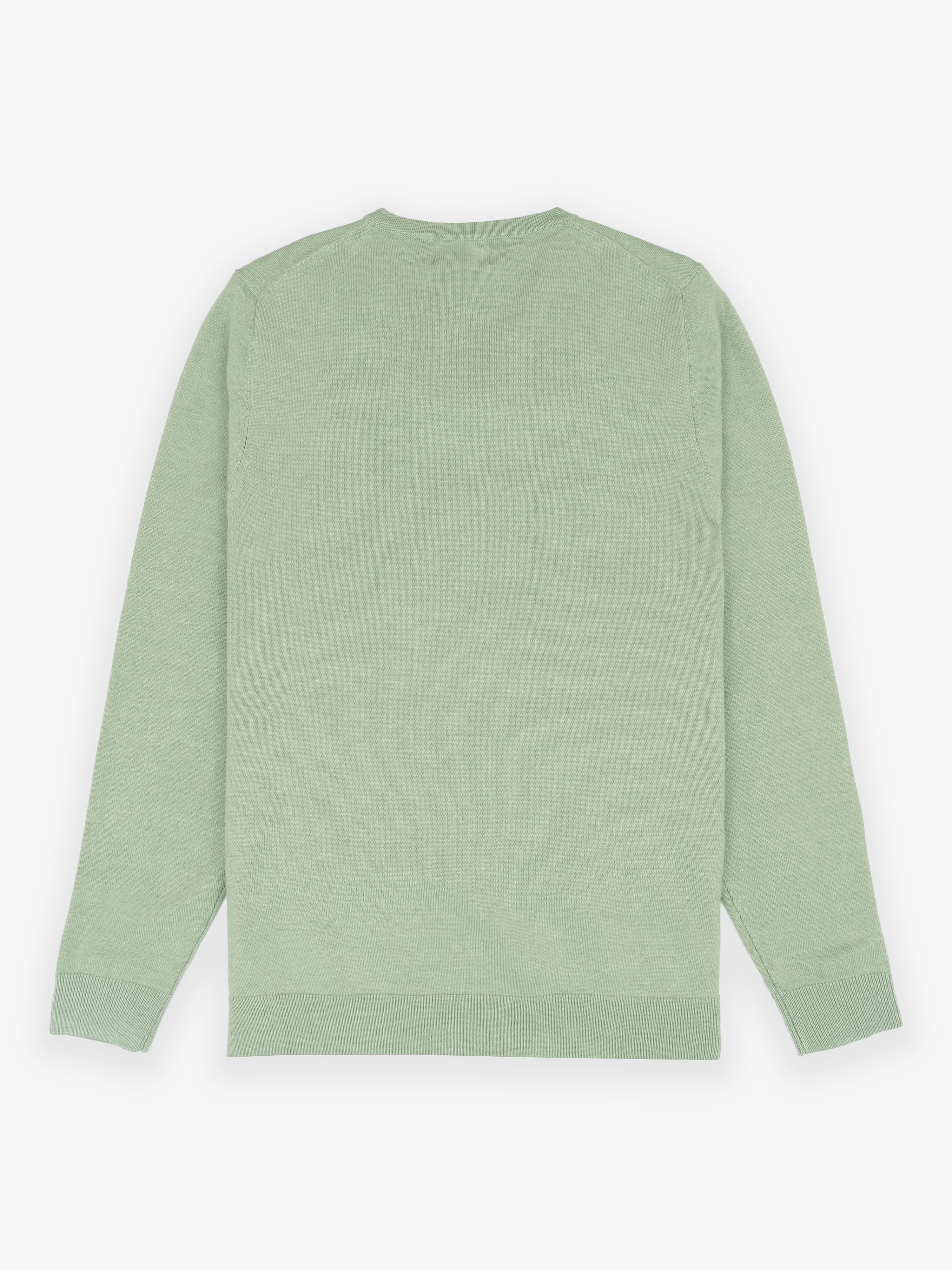 Jersey Cuello Pico Menta