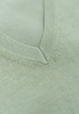 Jersey Cuello Pico Menta