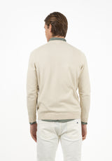 Jersey Cuello Caja Blanco Roto