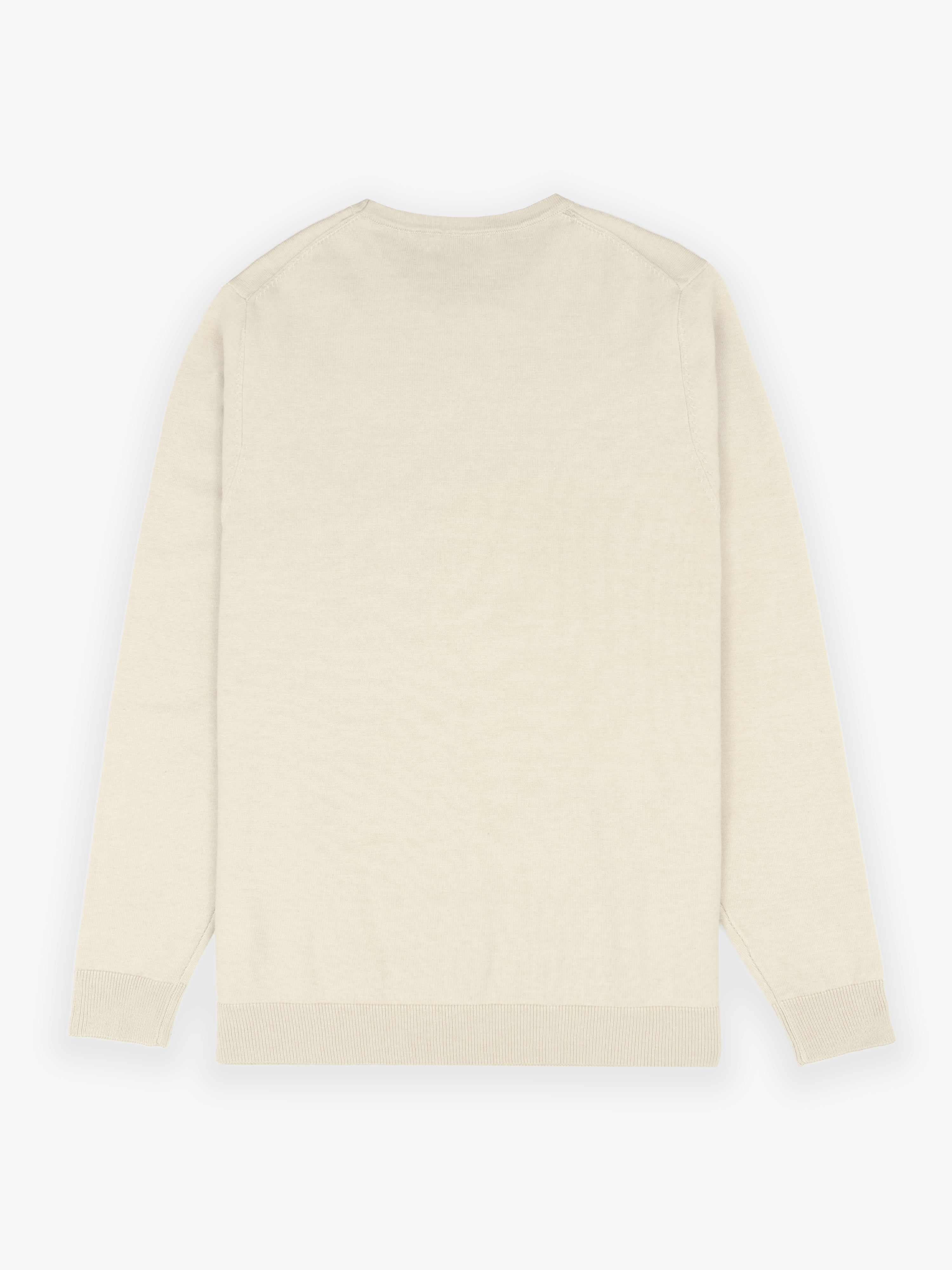 Jersey Cuello Caja Blanco Roto
