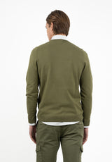 Jersey Cuello Caja Oliva