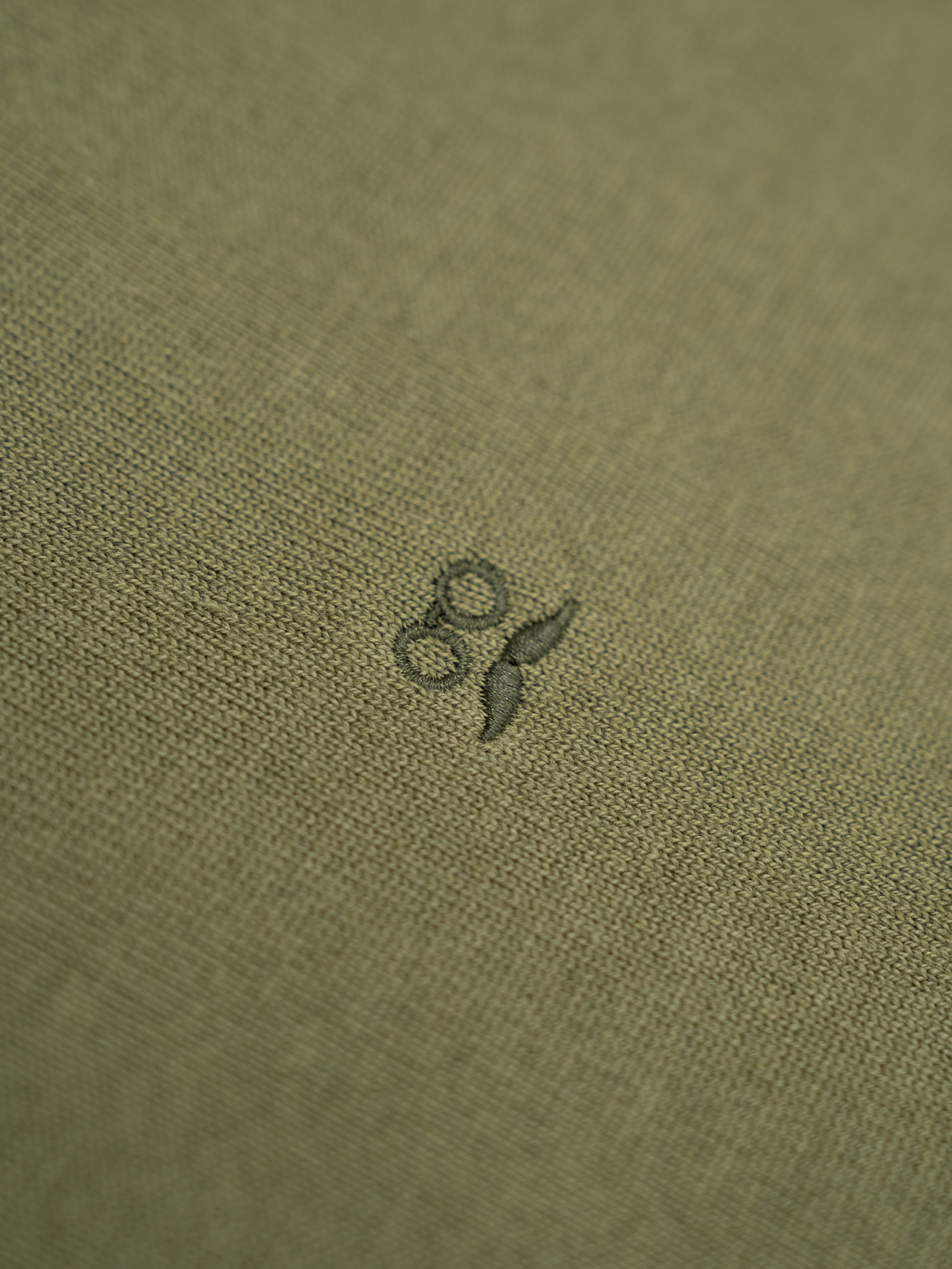 Jersey Cuello Caja Oliva
