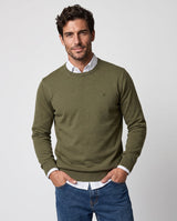 Jersey Cuello Caja Oliva