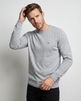 Jersey Cuello Caja Gris Claro