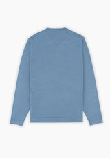 Jersey Cuello Pico Soft English Blue