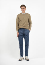 Jersey Cuello Caja Soft Camel