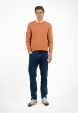 Jersey Cuello Caja Soft Albaricoque
