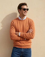 Jersey Cuello Caja Soft Albaricoque