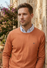 Jersey Cuello Caja Soft Albaricoque