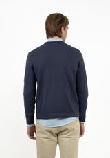 Jersey Cuello Caja Soft Índigo Vintage