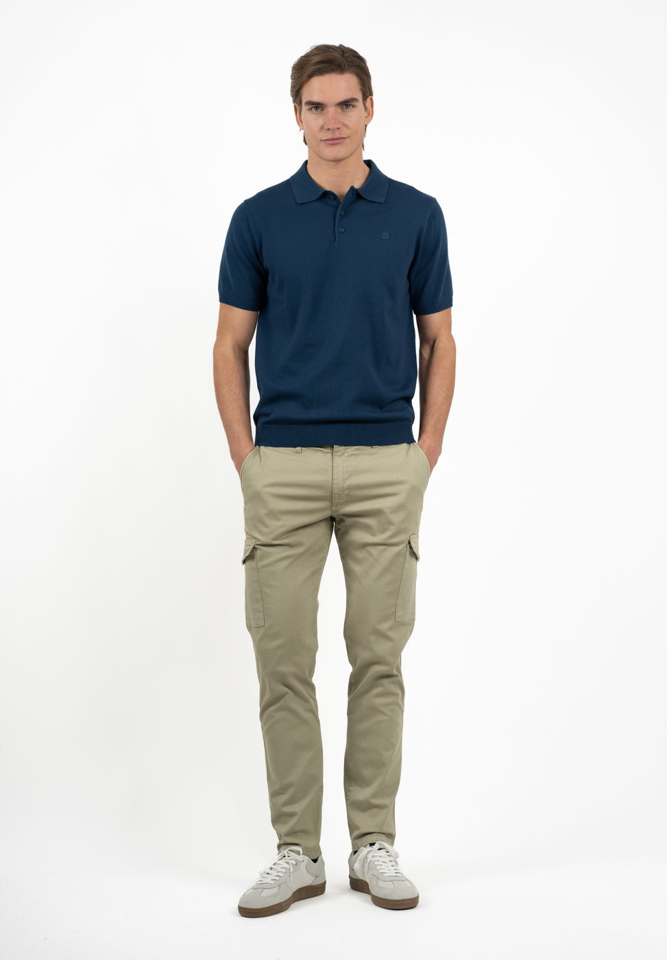 Polo Tricot Azul Medianoche
