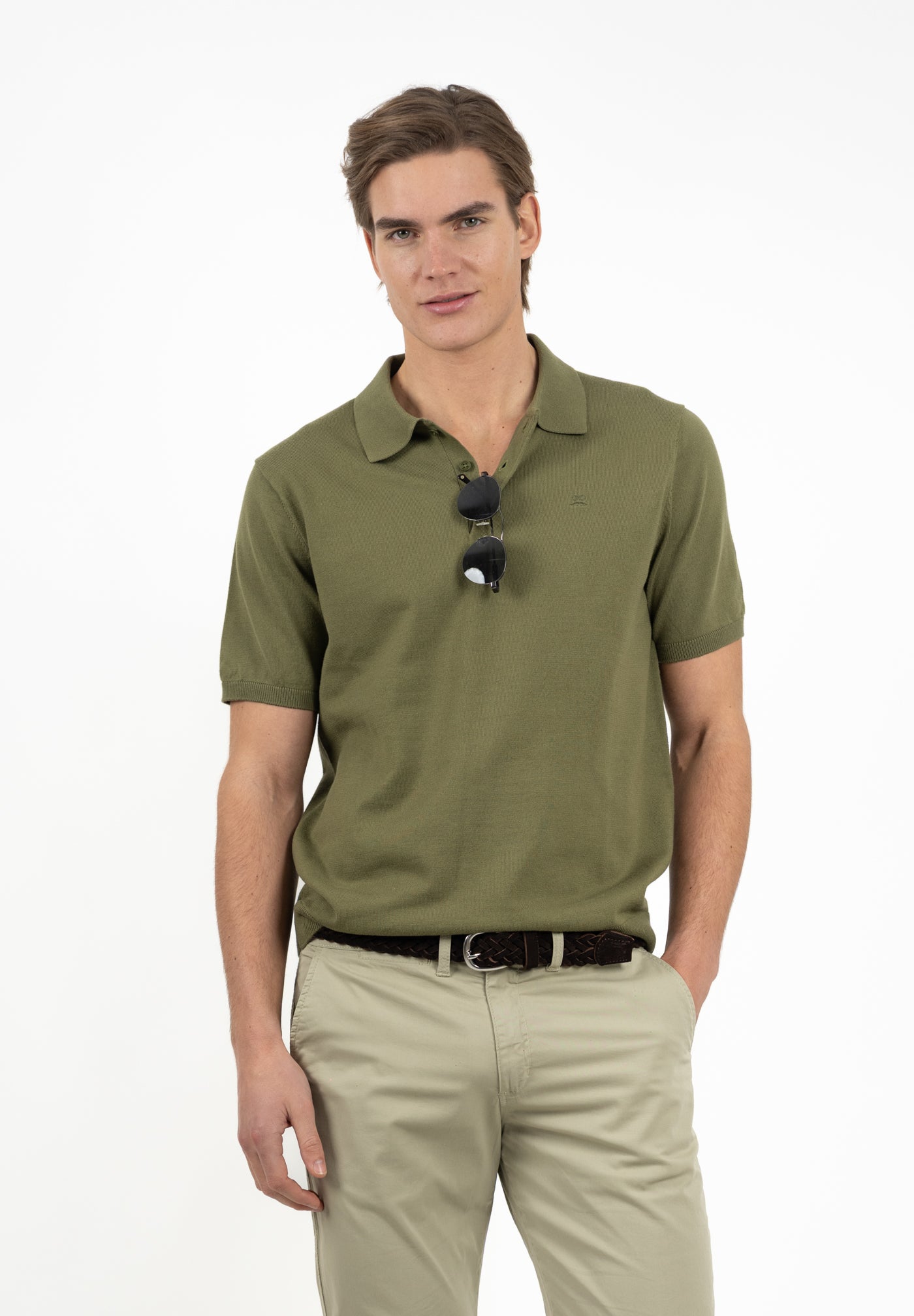 Polo Tricot Oliva