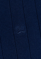 Jersey Cuello Caja Raya Tricotada Marino