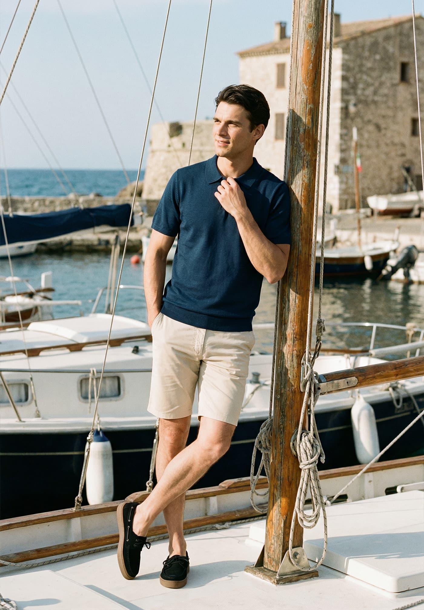 Bermuda Relaxed Fit Beige