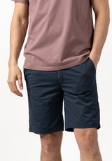Bermuda Relaxed Fit Azul Medianoche