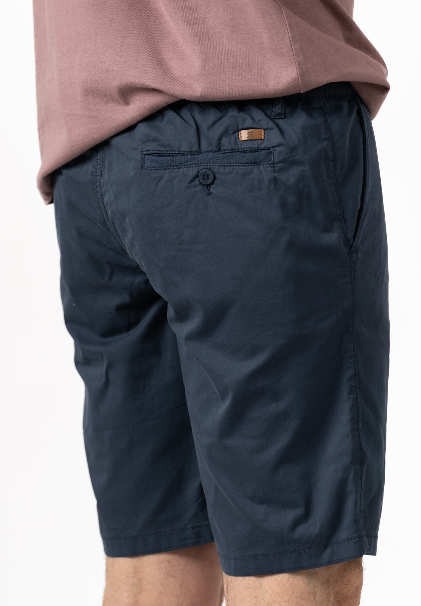 Bermuda Relaxed Fit Azul Medianoche