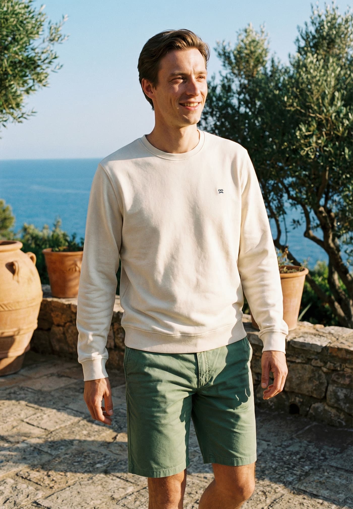 Bermuda Relaxed Fit Oliva