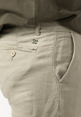 Pantalón Chino Vestir Lino Arena