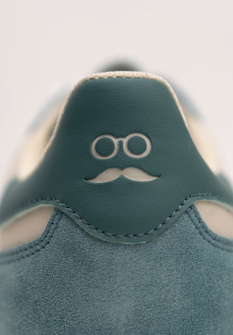 Sea Blue Branding Sneakers