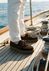 Brown Nautical Sports Shoes