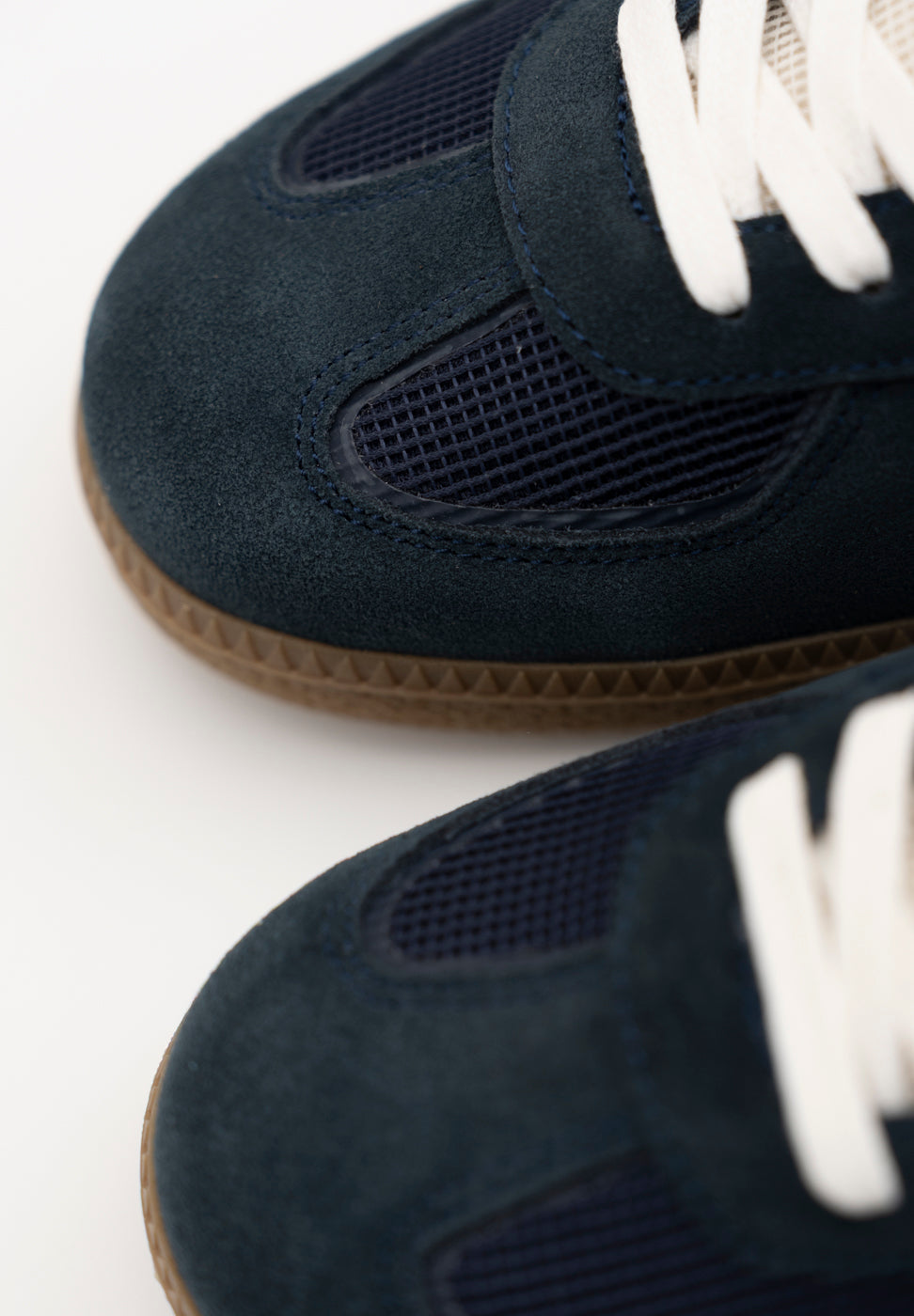 Vintage Indigo Fabric Retro Sneakers