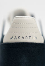 Vintage Indigo Fabric Retro Sneakers