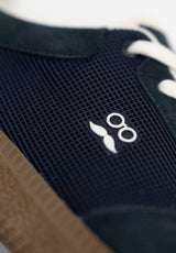 Vintage Indigo Fabric Retro Sneakers