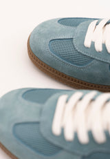 Zapatillas Retro Tejido Sea Blue