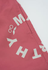 Marsala Lettering Swimsuit